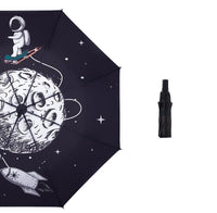 Personalized Double-Use Dual-Use Three-Folding Sun Umbrella For Male and Female Students