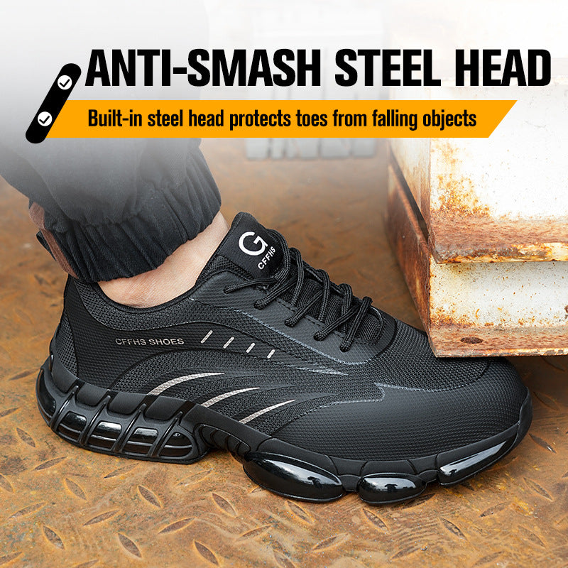 Popcorn Sole Protective Footwear Safety Shoes