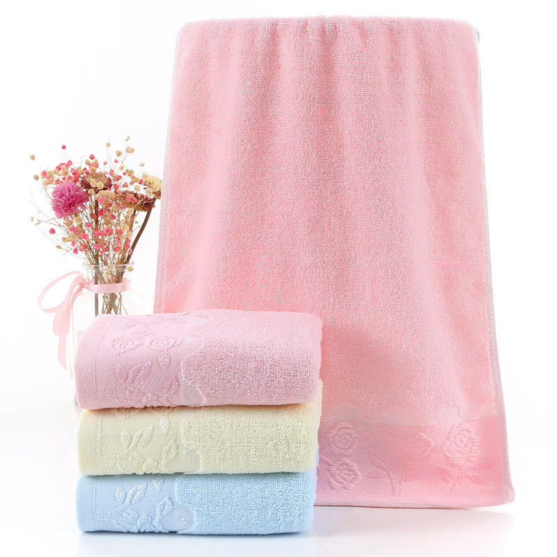 Thickened Cotton Absorbent Towel For Home Use