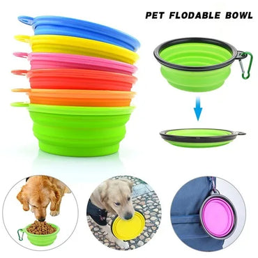 Pet Folding Silicone Bowl